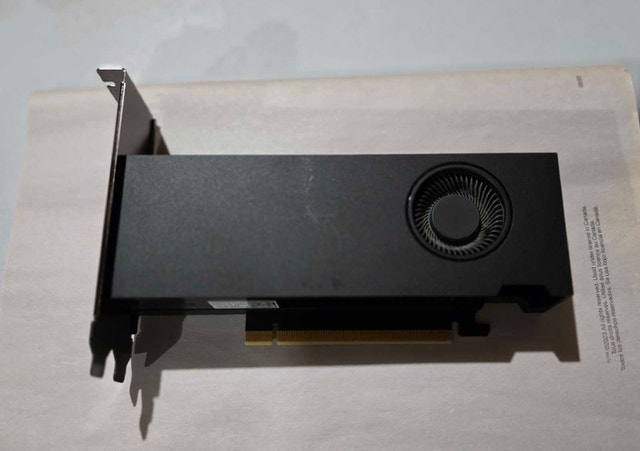 NVIDIA RTX A2000, 12GB GDDR6 GPU