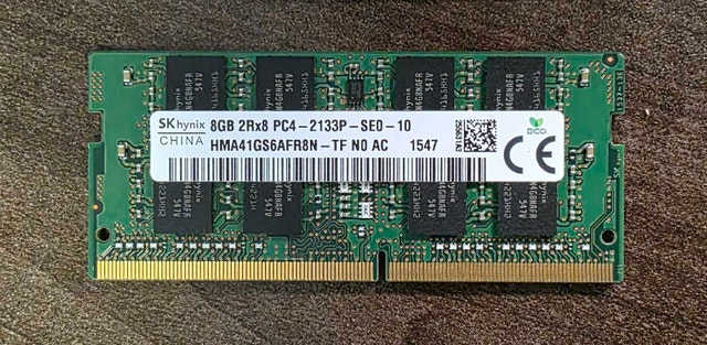 SK Hynix 8GB DDR4 2133MHz Laptop RAM