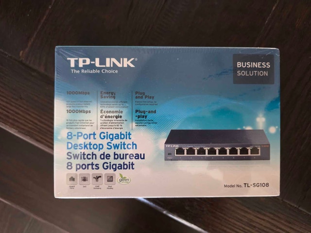 NEW TP Link 8-Port Gigabit Switch