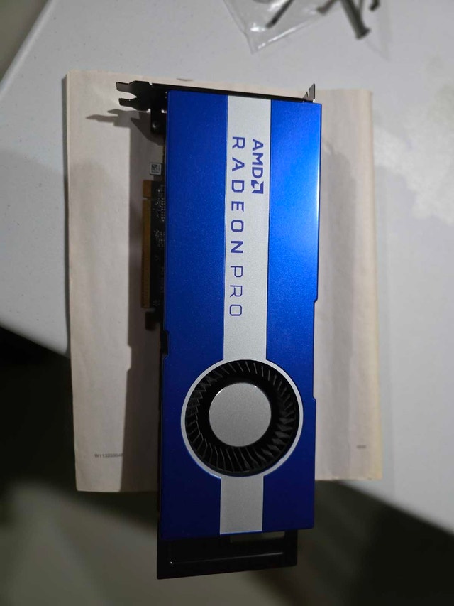 AMD Radeon Pro W5700 GPU