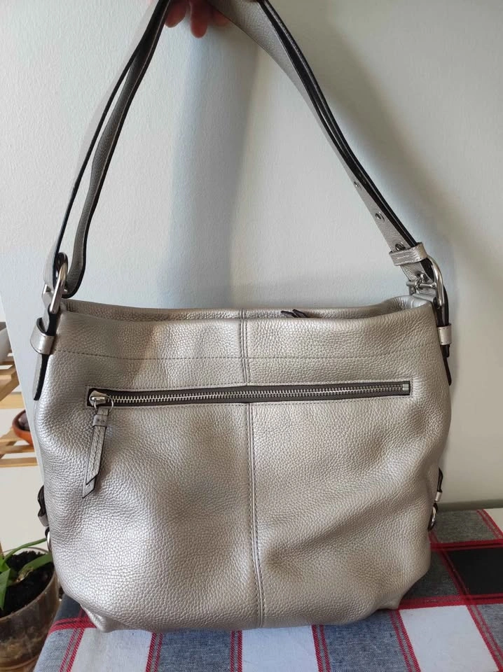 Coach Leather Duffle Shoulder Hobo Bag - photo 3