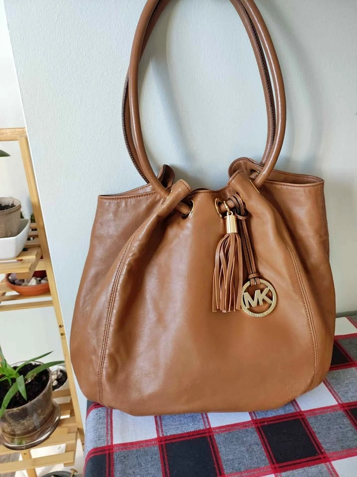 Michael Kors Leather Hobo Bag