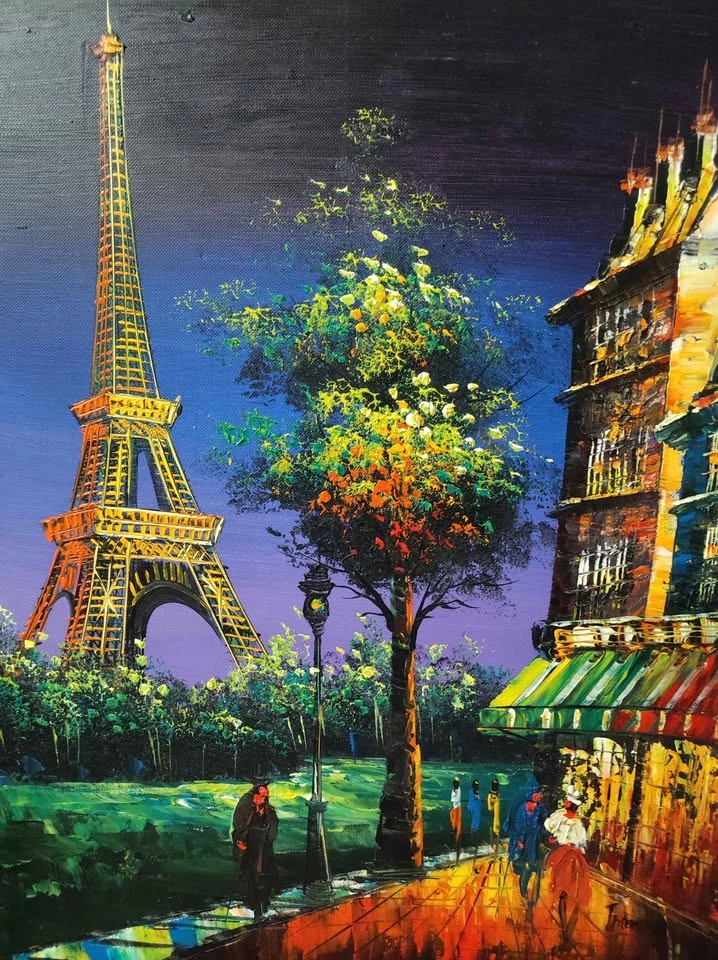 Painting of Paris - photo 2