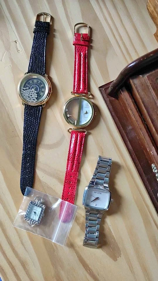 Lot of 4 Watches - NIXON, VOGUE, RIVA and GENEVA