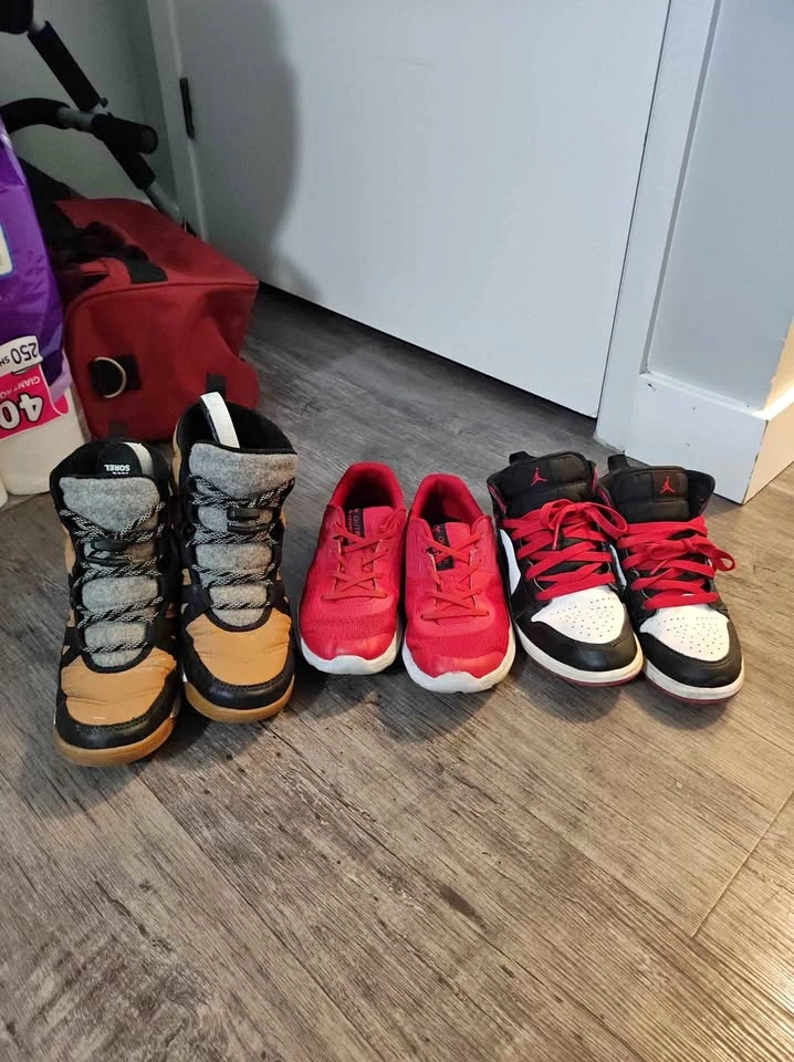 Sorel Boots, Under Armour Sneakers, and Jordan Shoes 22cm