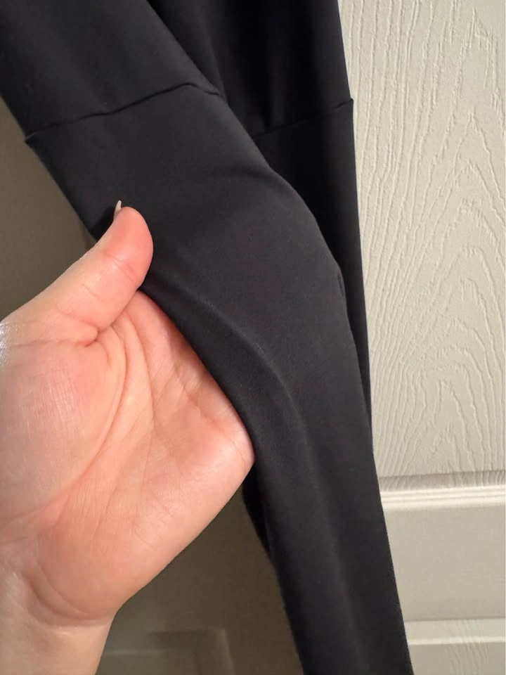 Black flare leg jumpsuit - photo 2
