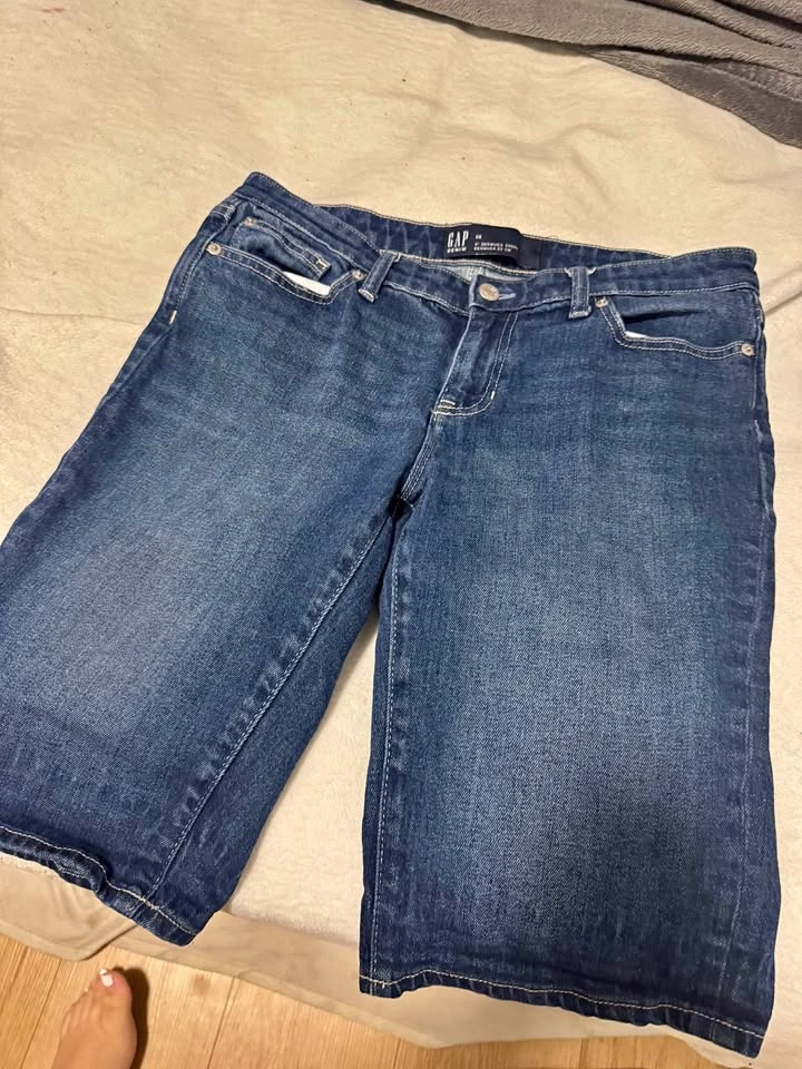 GAP knee length denim shorts