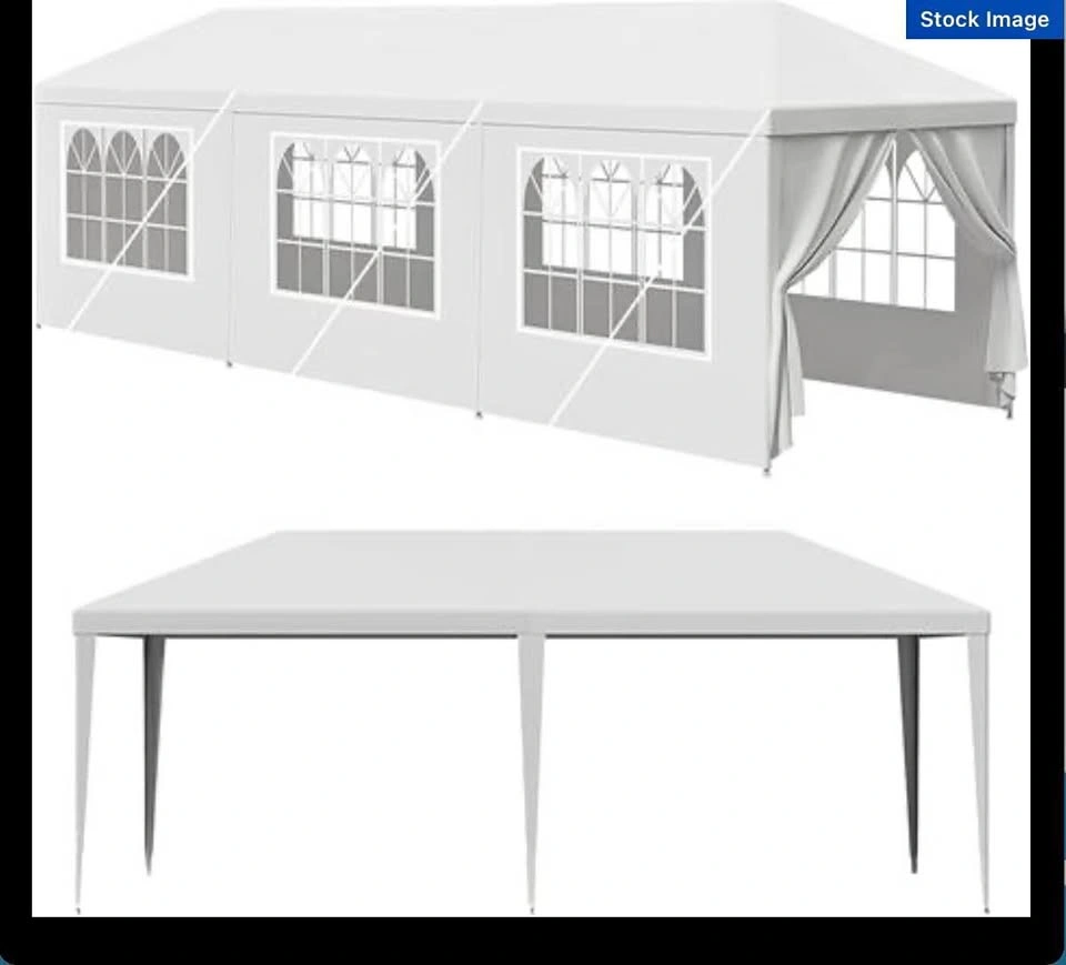 Tacsal Party Tent Patio Gazebo with Removable Sidewalls/Window