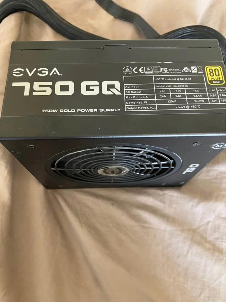 EVGA 750 GQ 750w PSU SEMI-MODULAR - photo 4