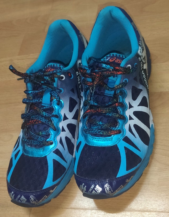 Asics Gel Noosa Tri 9 'Flame Blue' Mint Size 9 Mens - photo 4