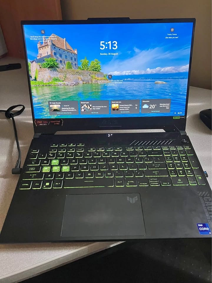 Asus TUF Gaming Laptop-i9, RTX 40 series