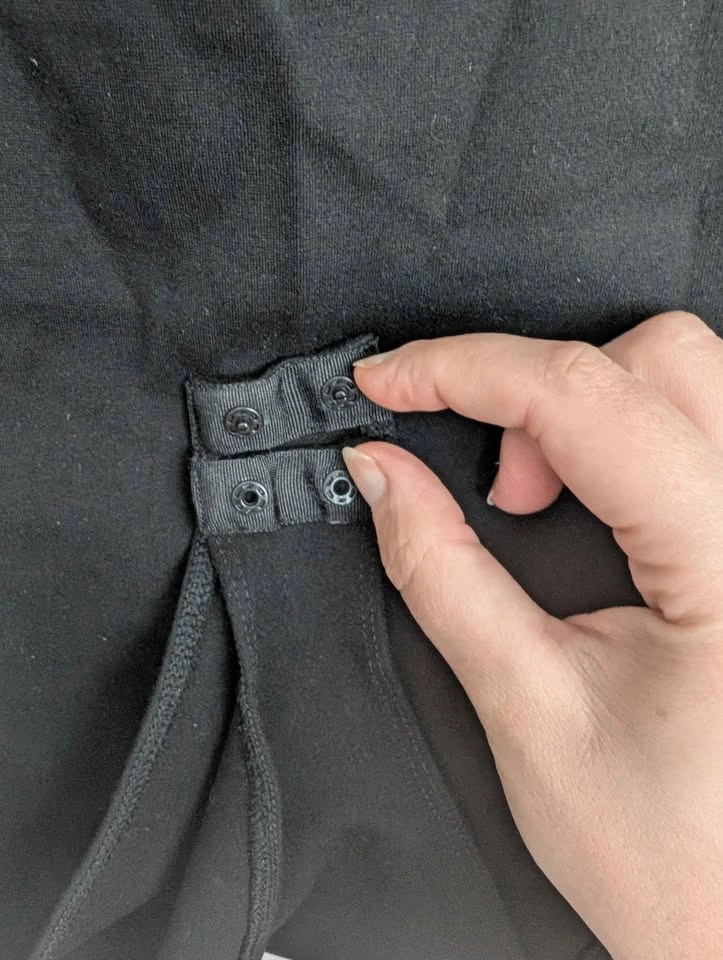 H&M Black Cut-Out Puff Sleeve Bodysuit - photo 4