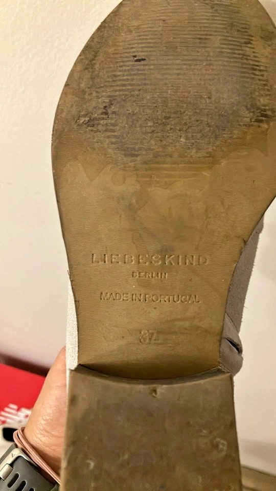 Liebeskind Berlin Suede Boots Size 37