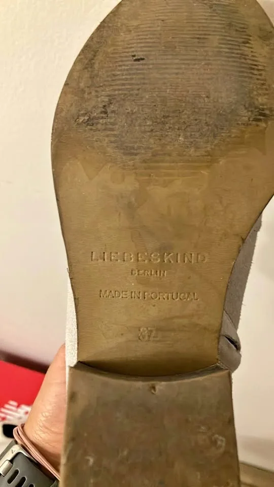 Liebeskind Berlin Suede Boots Size 37