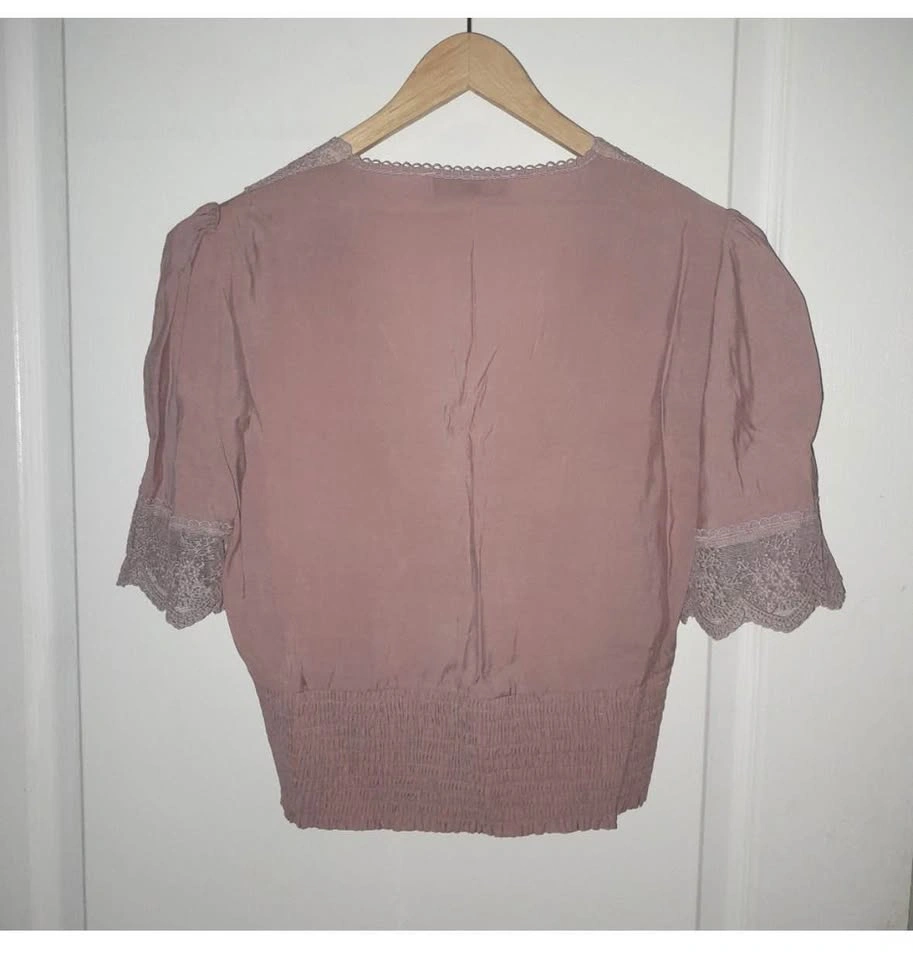 Zara Lace trim blouse XS - photo 4