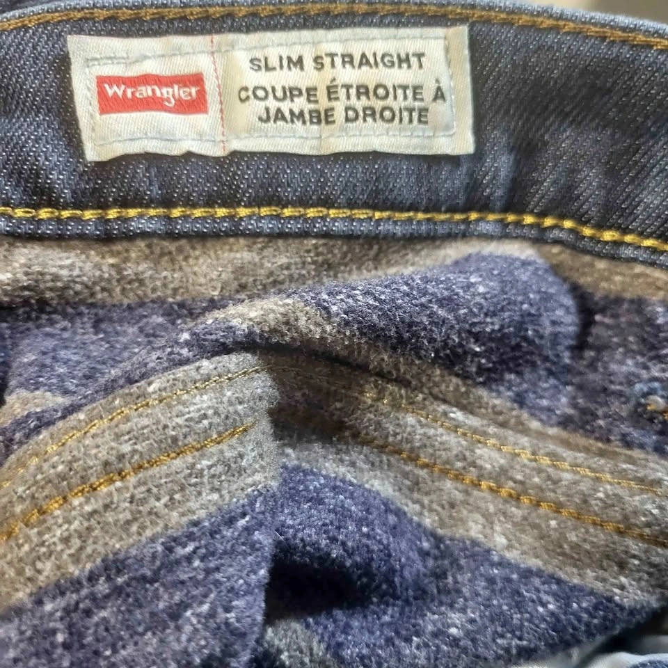 Men's Fleece Lined Wrangler Jeans