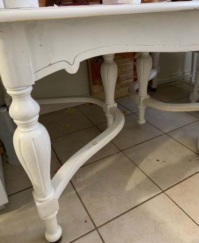 REAL WOOD White Tables
