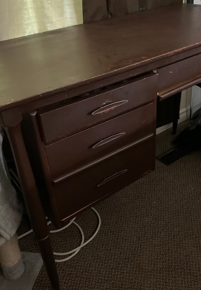 REAL WOOD DESK