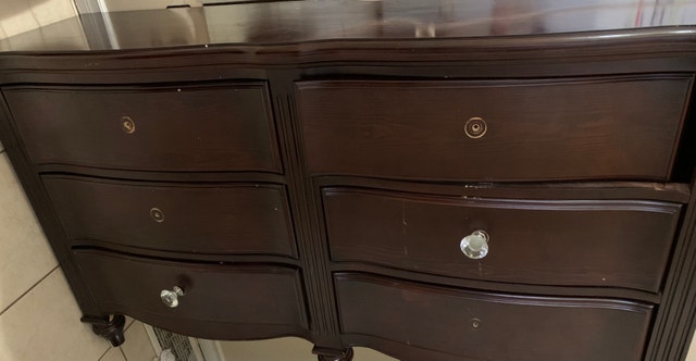 REAL WOOD DRESSER