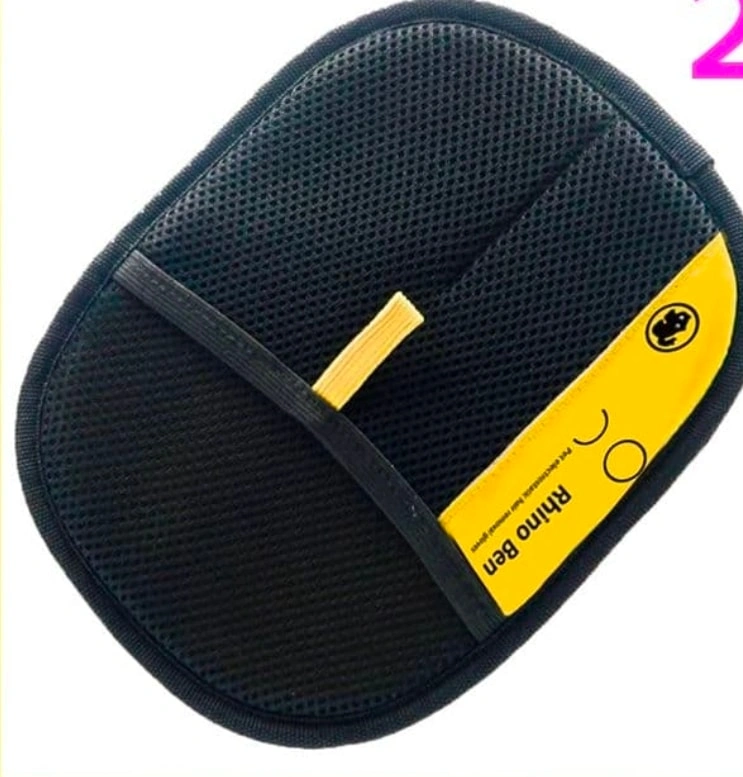Pet Hair Remover Glove with Mesh Back and Rubber Palm - photo 3