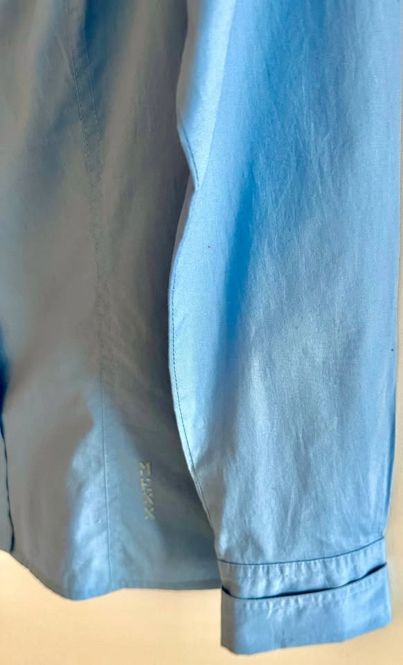Women Mexx Blue Collared Shirt - photo 4
