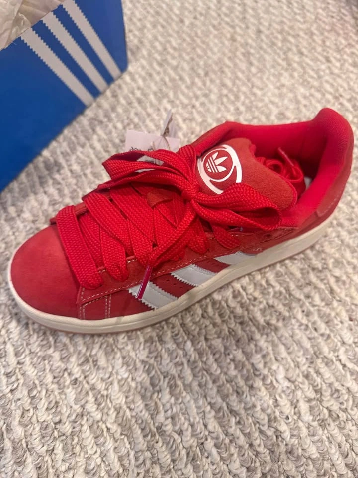 Brand New Boys Adidas Red Gym Shoes Size 5.5