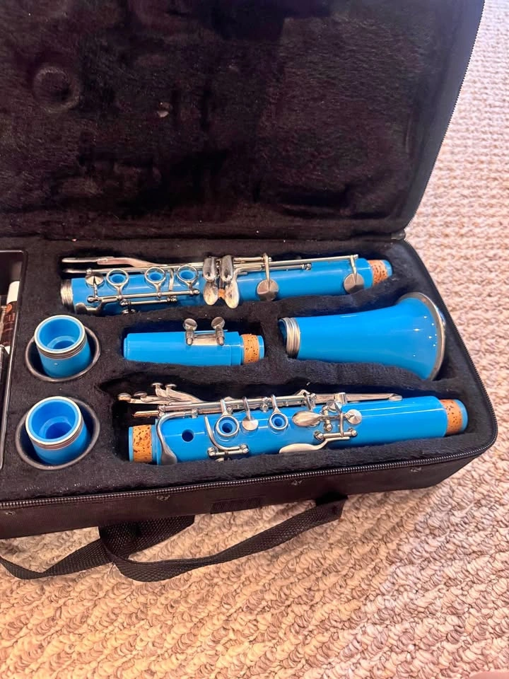 Barely Used Blue Clarinet