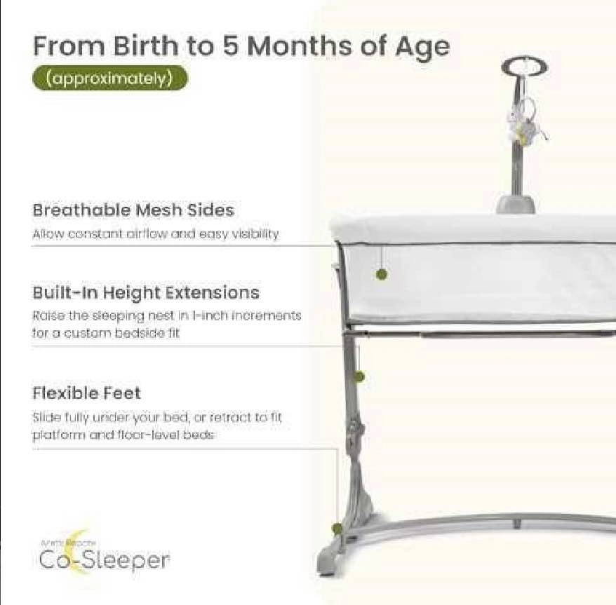 New in Box Arm's Reach Versatile CO-SLEEPER Bassinet - photo 3