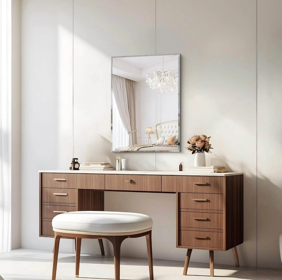 Brand New in Box Frameless Bathroom Mirror, 20x28 inches - photo 3