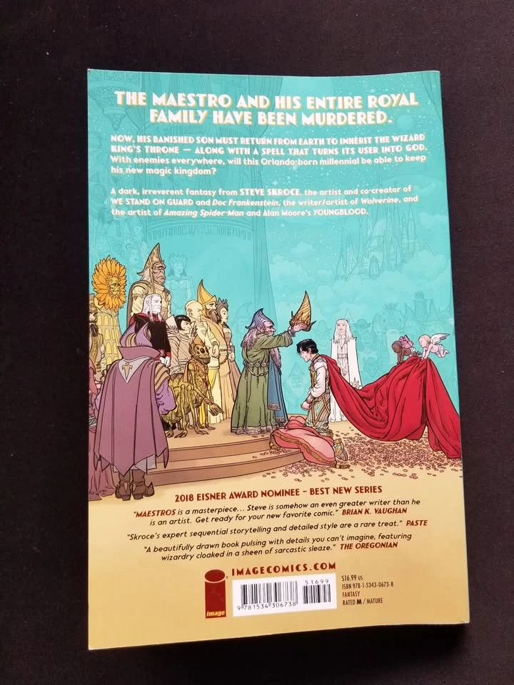 Maestros comic book (Image Comics) - photo 2
