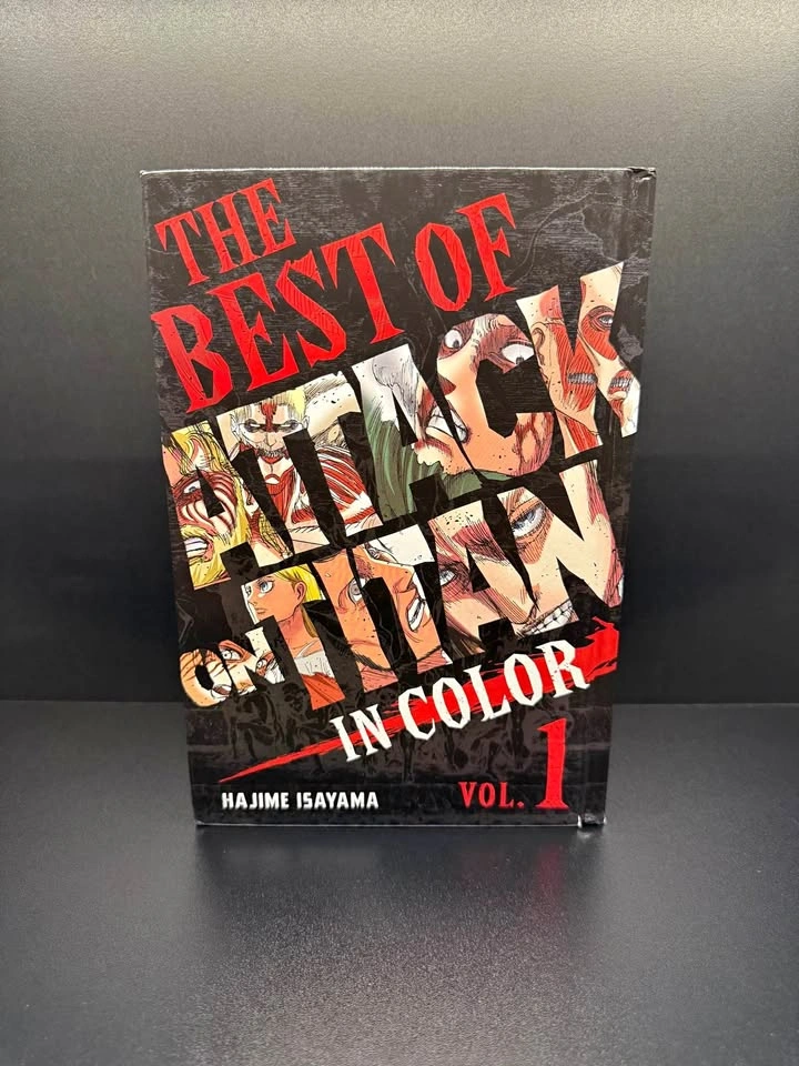 Attack on Titan Best of In Color Vol 1 Hardcover Hajime Isayama