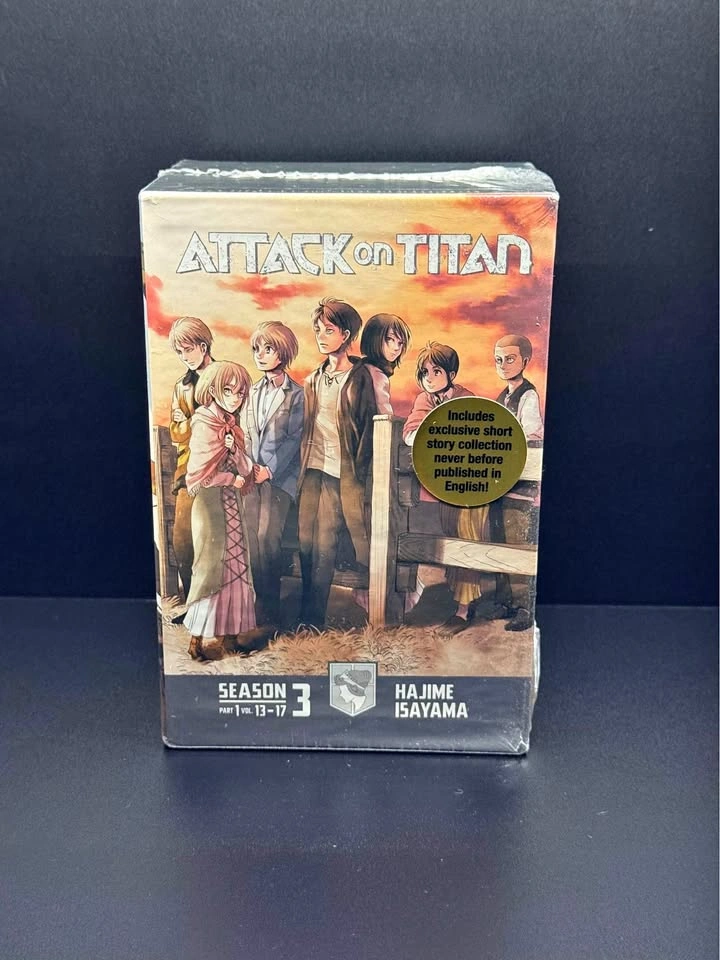 Attack on Titan Manga Lot Vol 1-6, 9-17, and 34