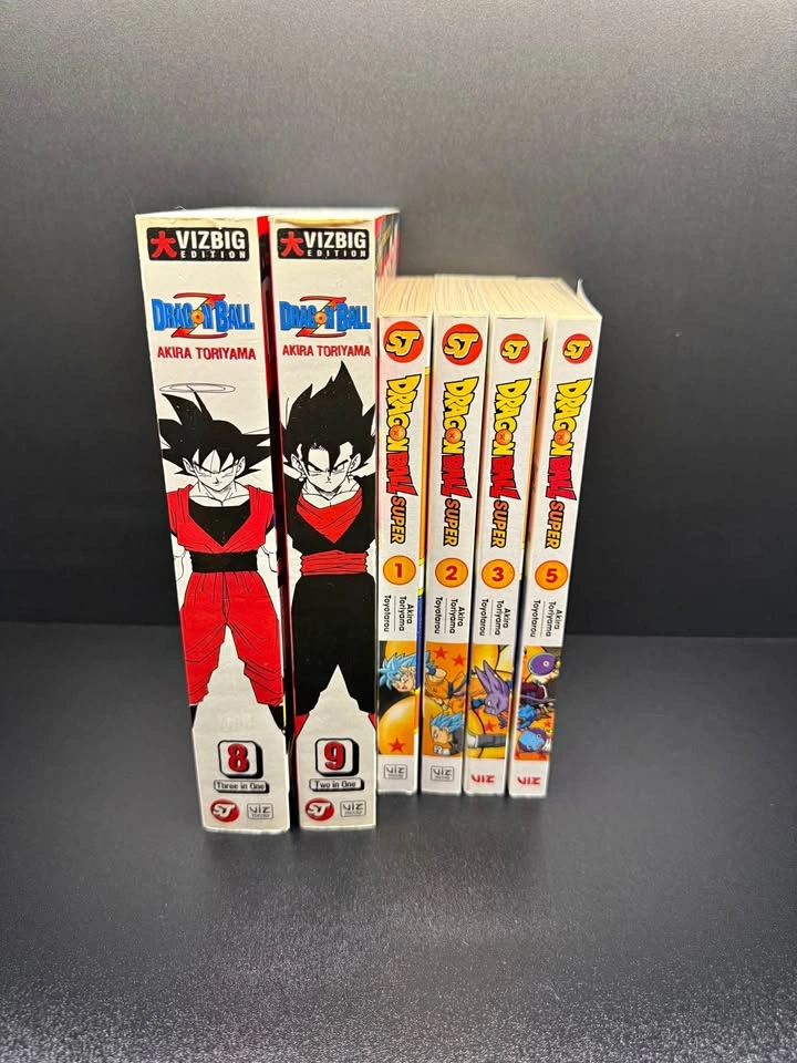 Dragon Ball Z / Super Manga Lot of 6