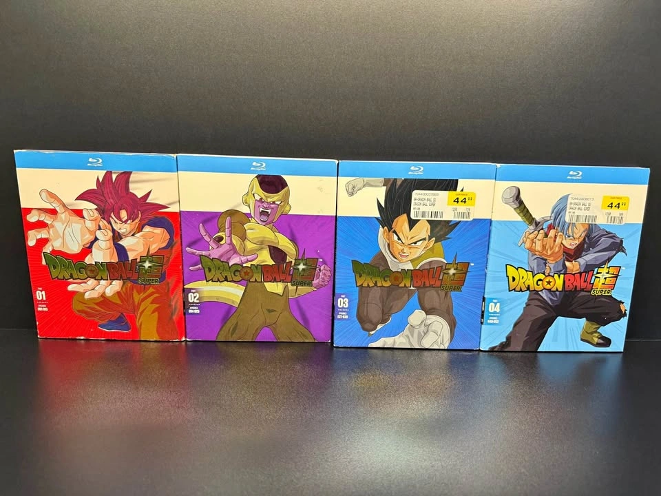 Dragon Ball Super Blu-ray Parts 1-4 Set