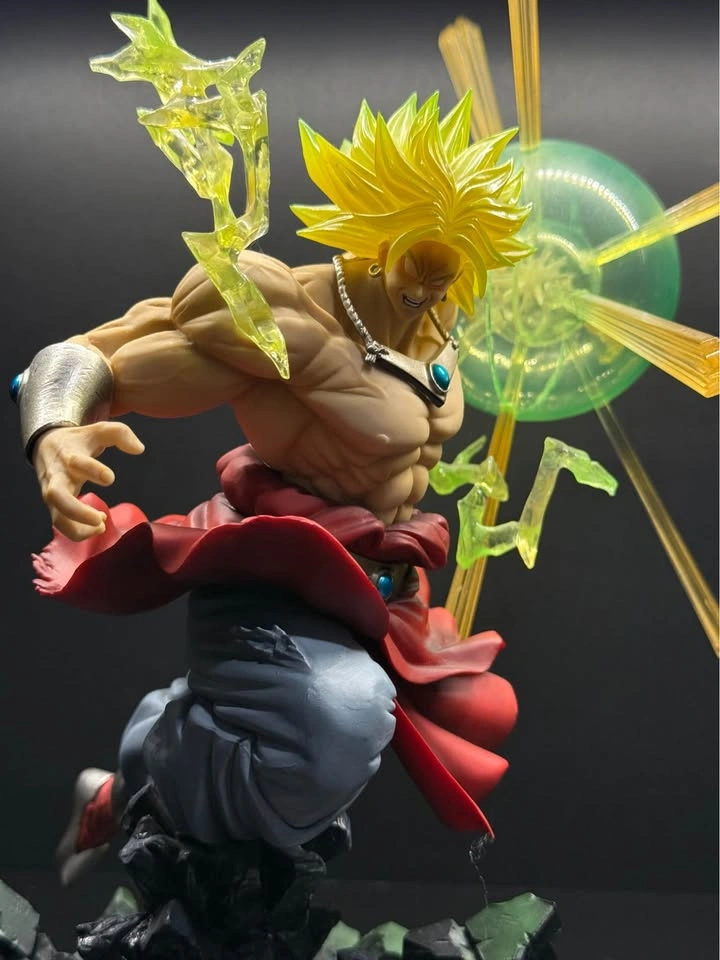 Bandai Figuarts Zero Broly & Banpresto DBZ Statues - photo 4