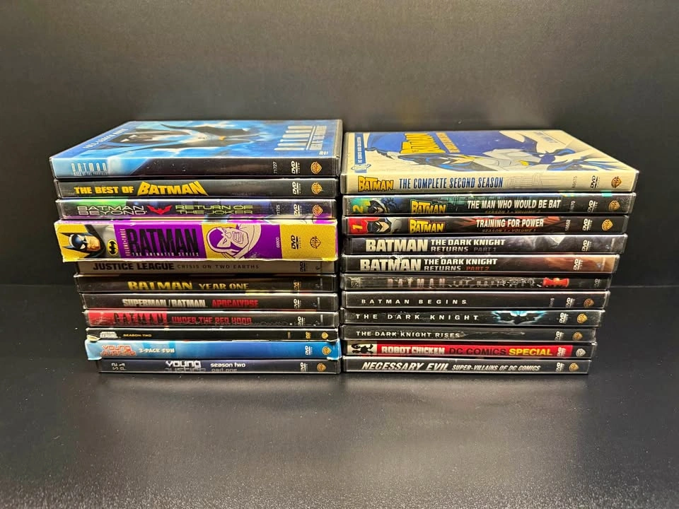 Batman and DC Comics DVD Collection Lot