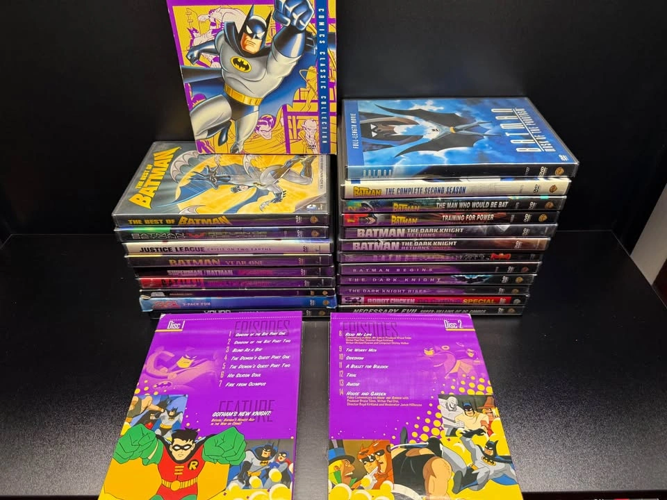 Batman and DC Comics DVD Collection Lot - photo 3