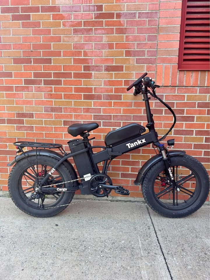 Tankx Dual Battery Fat Tire Folding E-Bike - Like New