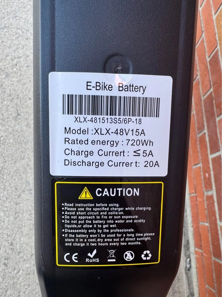 Tankx Dual Battery Fat Tire Folding E-Bike - Like New - photo 4