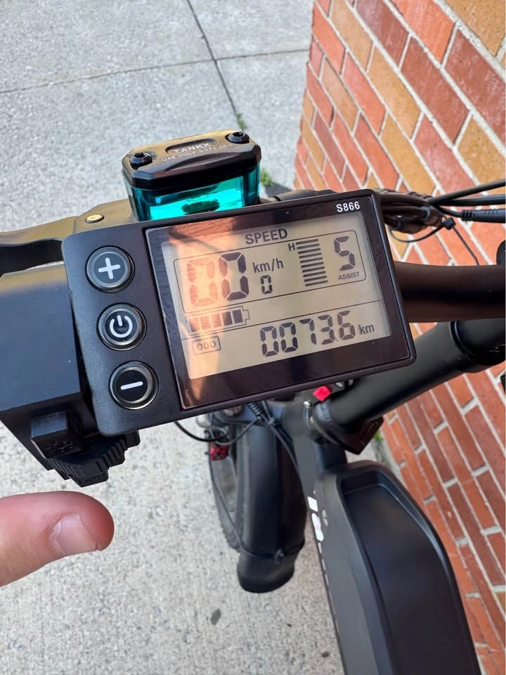 Tankx Dual Battery Fat Tire Folding E-Bike - Like New - photo 5