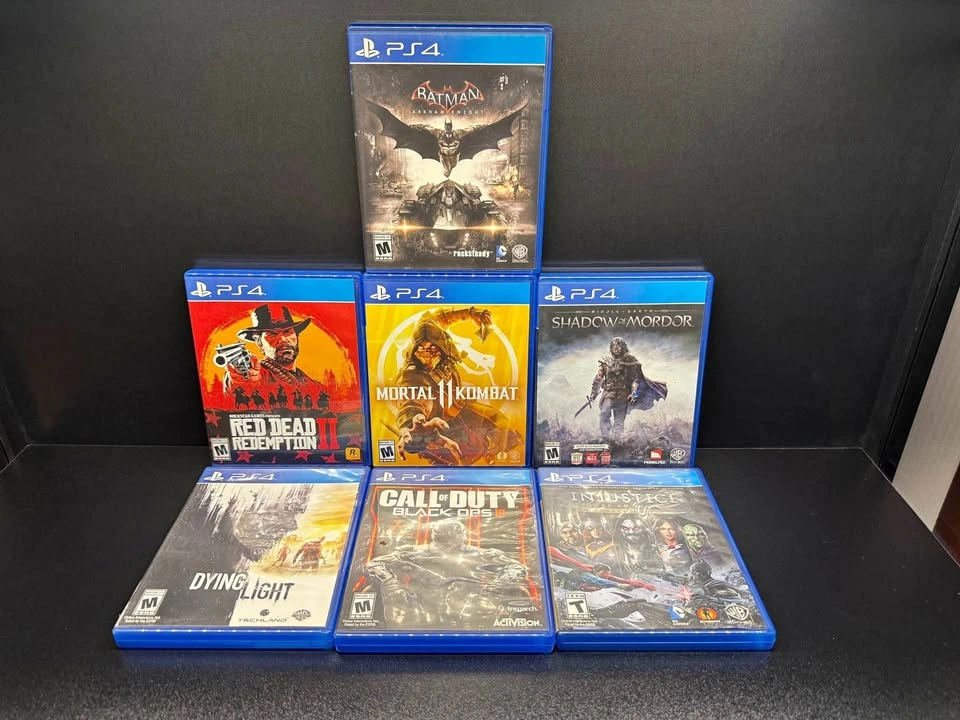 PS4 Games Lot of 7
