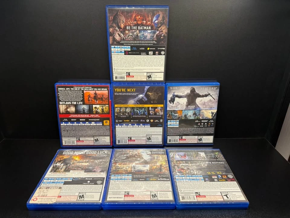 PS4 Games Lot of 7 - photo 2