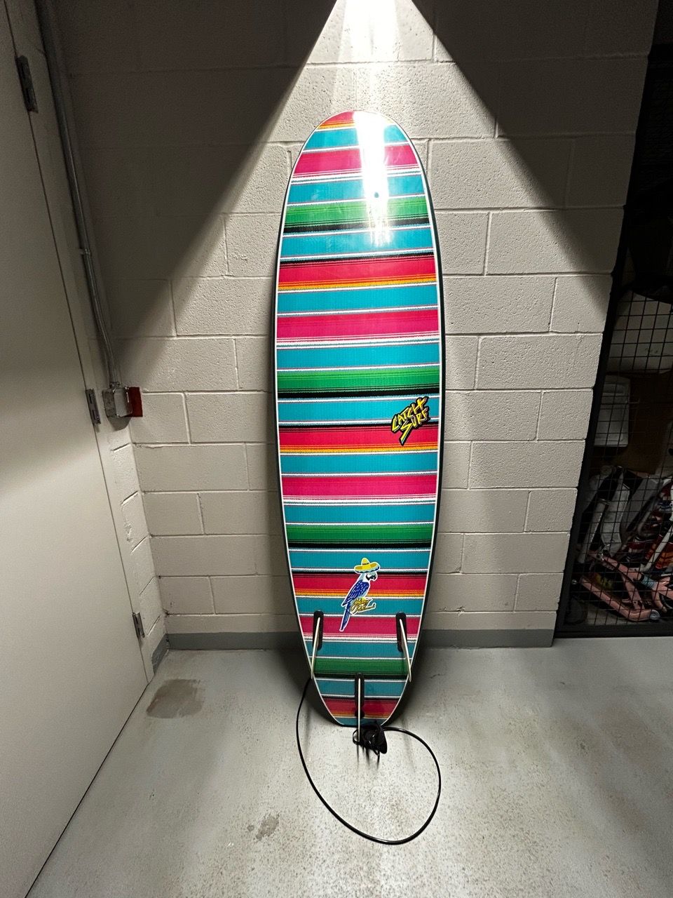 Odysea Beginner Soft Surfboard with Leash 7’