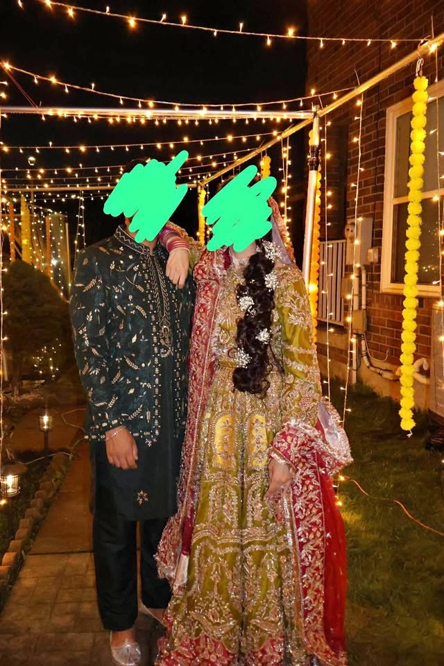 Bridal Mehndi Lengha