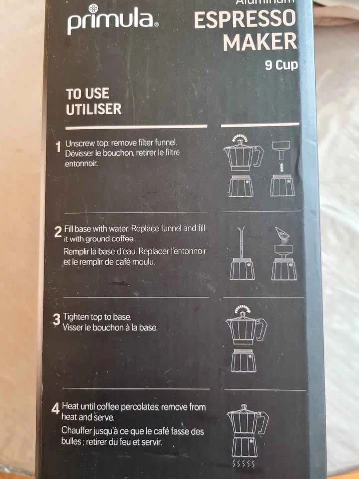 Primula Aluminum 9-Cup Espresso Coffee Maker NO TAX - photo 5