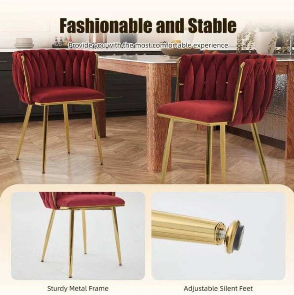 Velvet Dining Chairs set of 2 - Delivery Available - photo 4