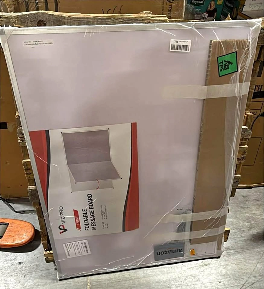 VIZ-PRO Large Foldable Bulletin Board