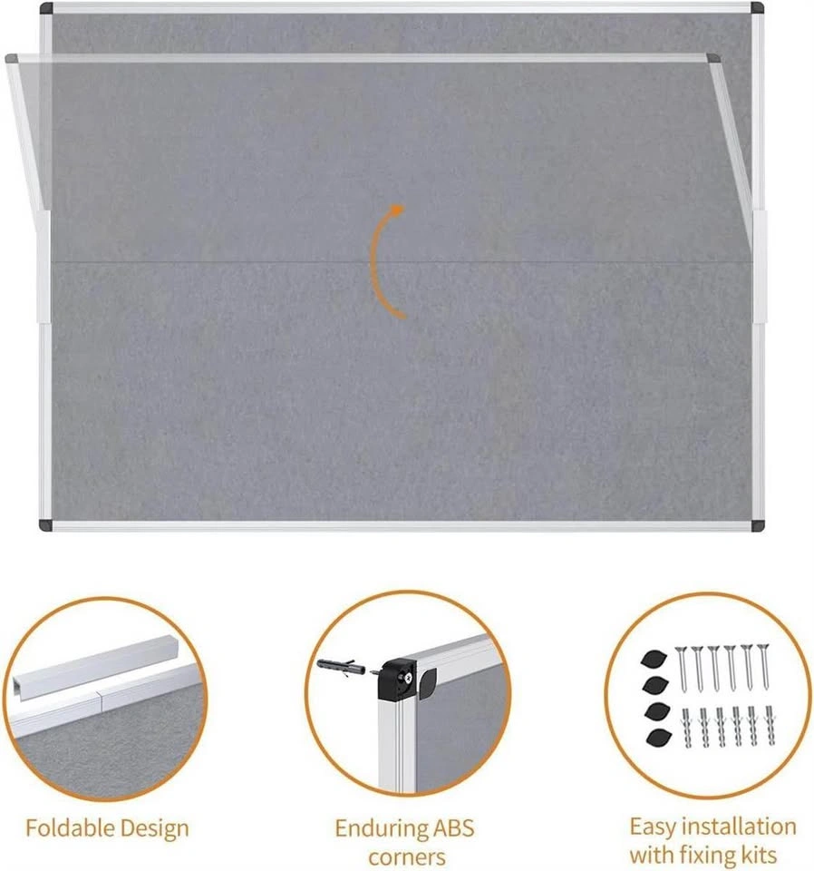 VIZ-PRO Large Foldable Bulletin Board - photo 4