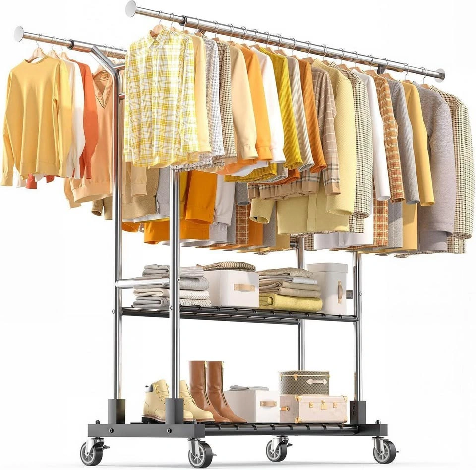 Double Rod Clothing Racks - photo 2
