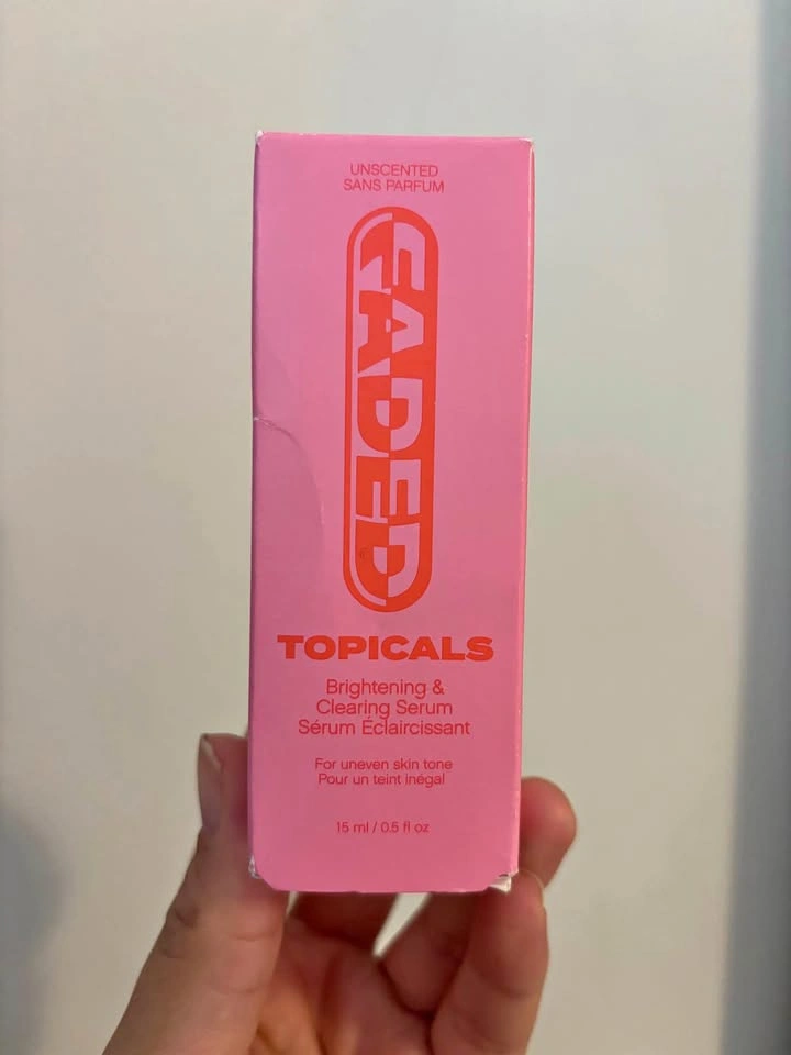 Topicals faded serum mini